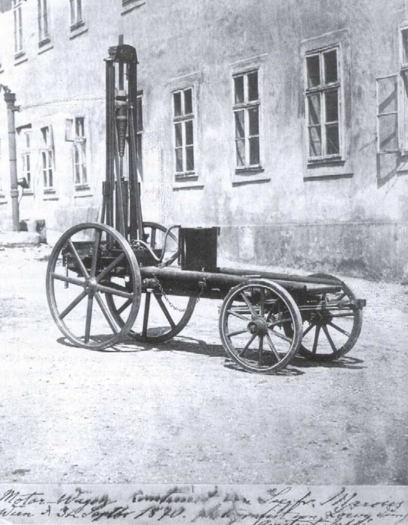 Pionierleistung vs. Schutz
Erster Marcus-Wagen