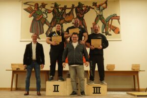 Armwrestling Meisterschaft 2026
Gewinner Kategorie Seniors + 105 kg rechts